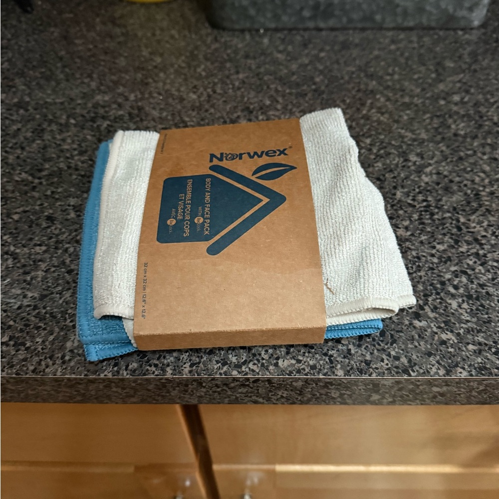 Norwex Blue and Cream Skincare Tools